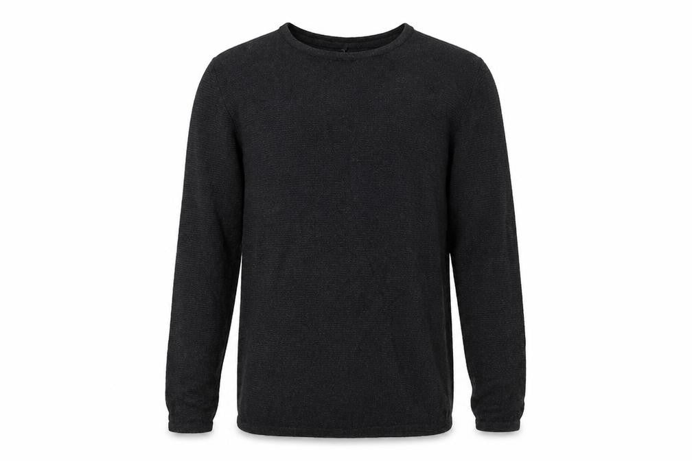 Industrie Men's Black Cotton Pullover Jumper M