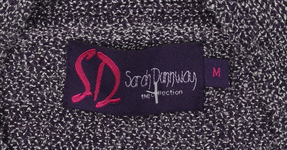 Sarah Dunway Women's Grey Cardigan Size M