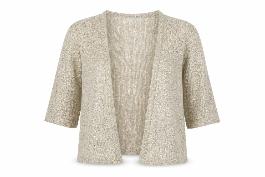 Marks & Spencer Women's Beige Cardigan Size 10
