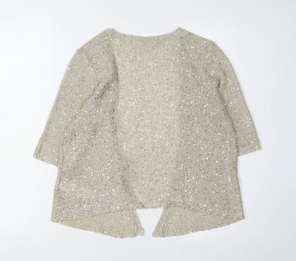 Marks & Spencer Women's Beige Cardigan Size 10