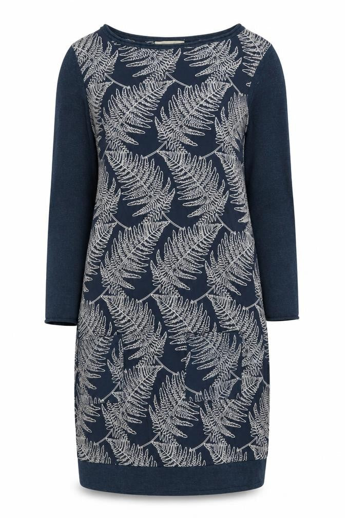 White Stuff Women’s Blue Floral Dress - Size 8