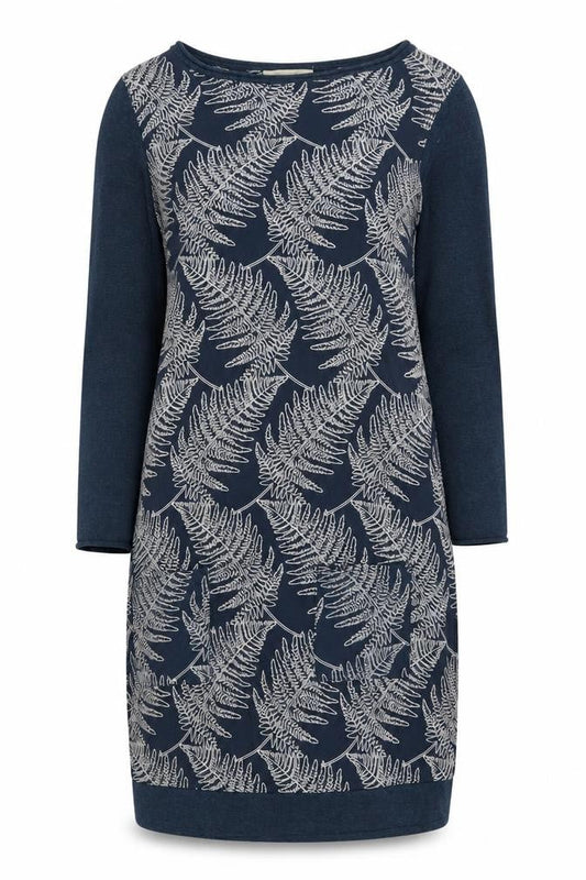 White Stuff Women’s Blue Floral Dress - Size 8