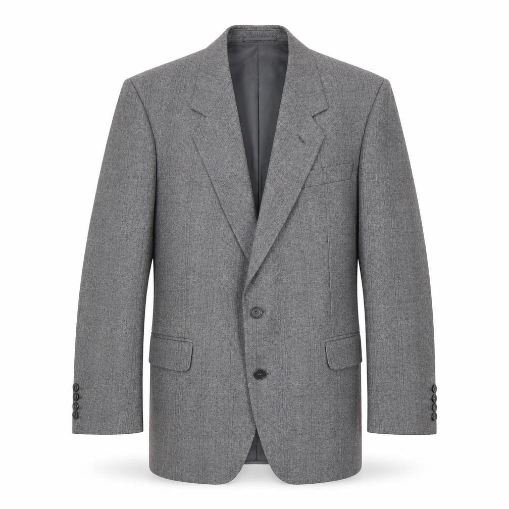 Centaur Men's Grey Wool Suit Jacket 40S