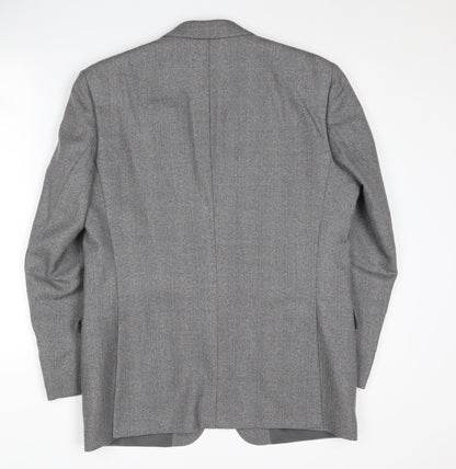 Centaur Men's Grey Wool Suit Jacket 40S