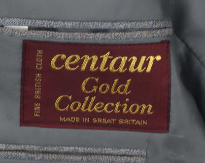 Centaur Men's Grey Wool Suit Jacket 40S