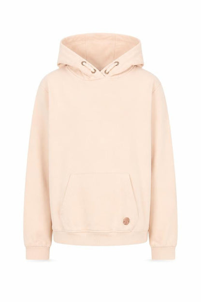 Front view of Firetrap girls’ beige hoodie 11-12 years pullover casual