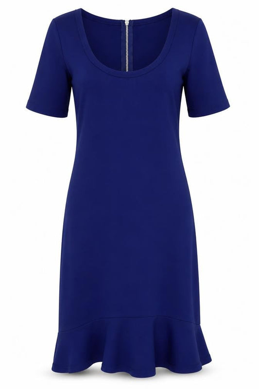 Reiss Women's Blue Sheath Dress XS Asymmetric