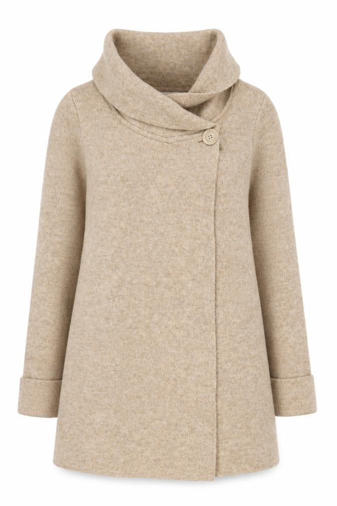 Max Studio Women's Beige Cape Jumper, Size M