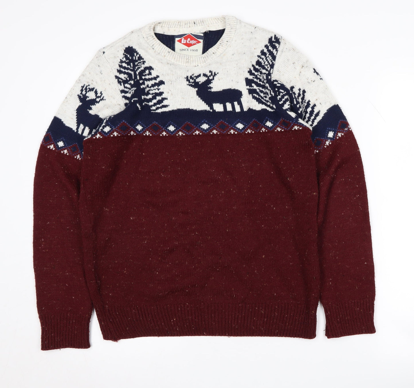 Lee Cooper Clothing Bundle - 5 Pack Preloved Mens Jumpers & Cardigans