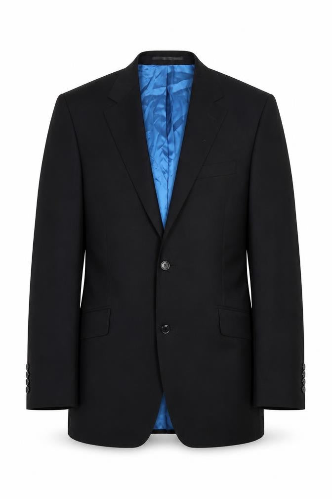 Daniel Hechter Men's Black 40 Regular Fit Blazer
