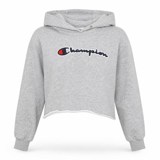 Champion Women's Grey Pullover Hoodie - Size S