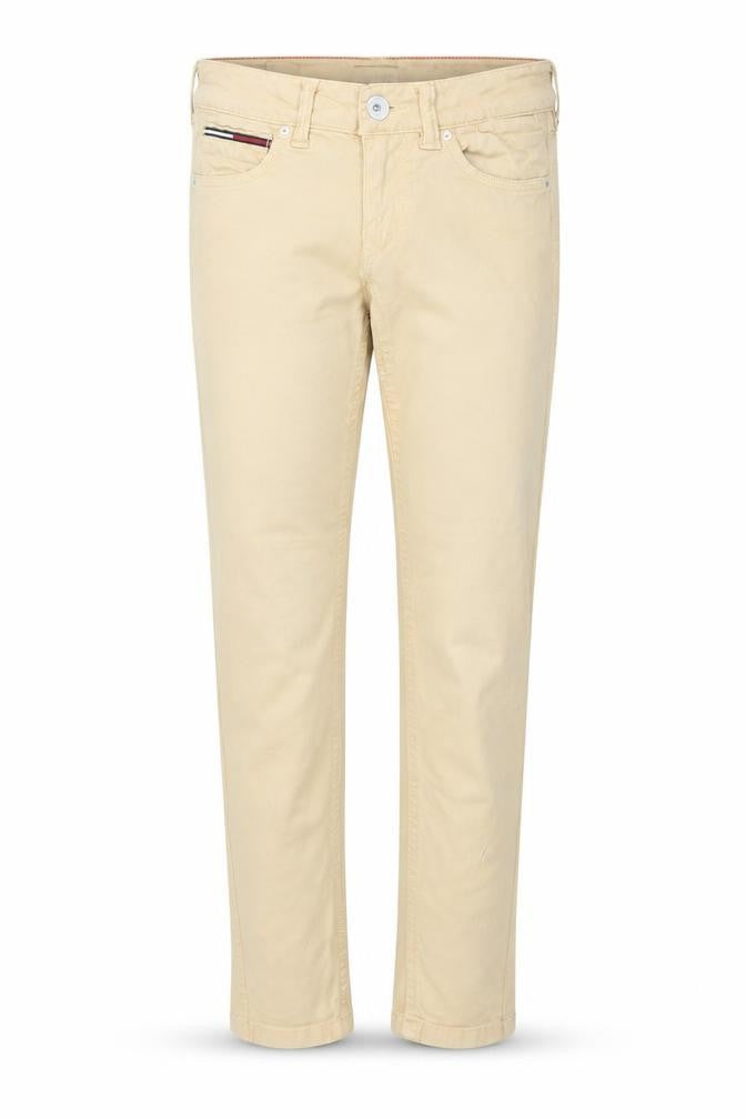 Tommy Hilfiger Women's Beige Straight Jeans 26/30