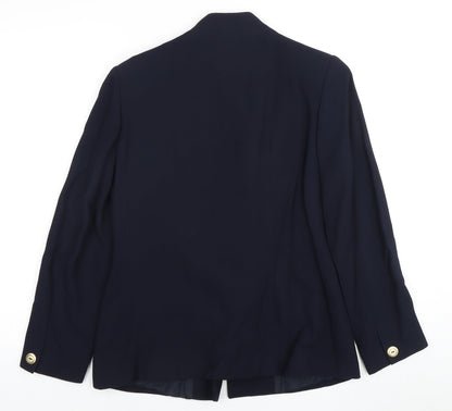 Viyella Women's Petite Navy Blazer Size 8