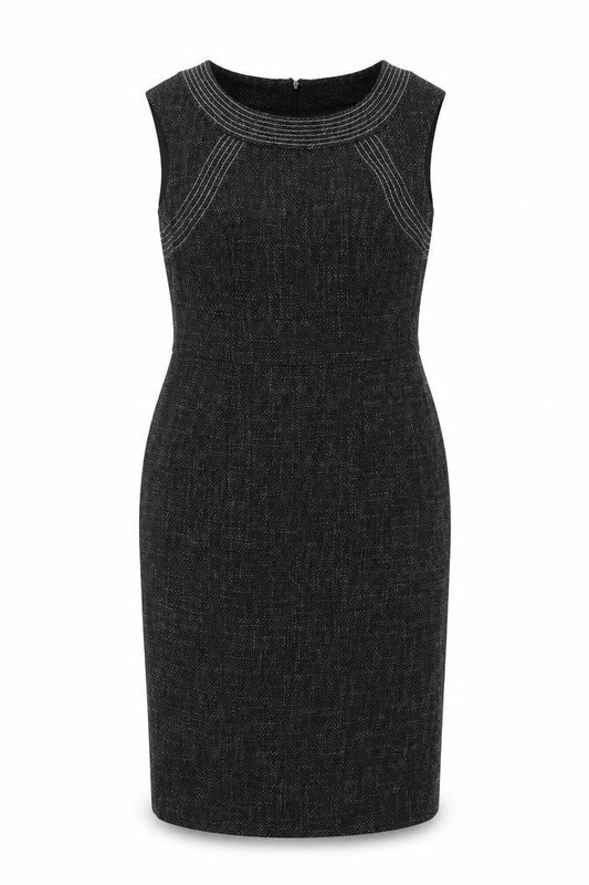 Jaeger Women's Black Dress Size 12, Zip Closure