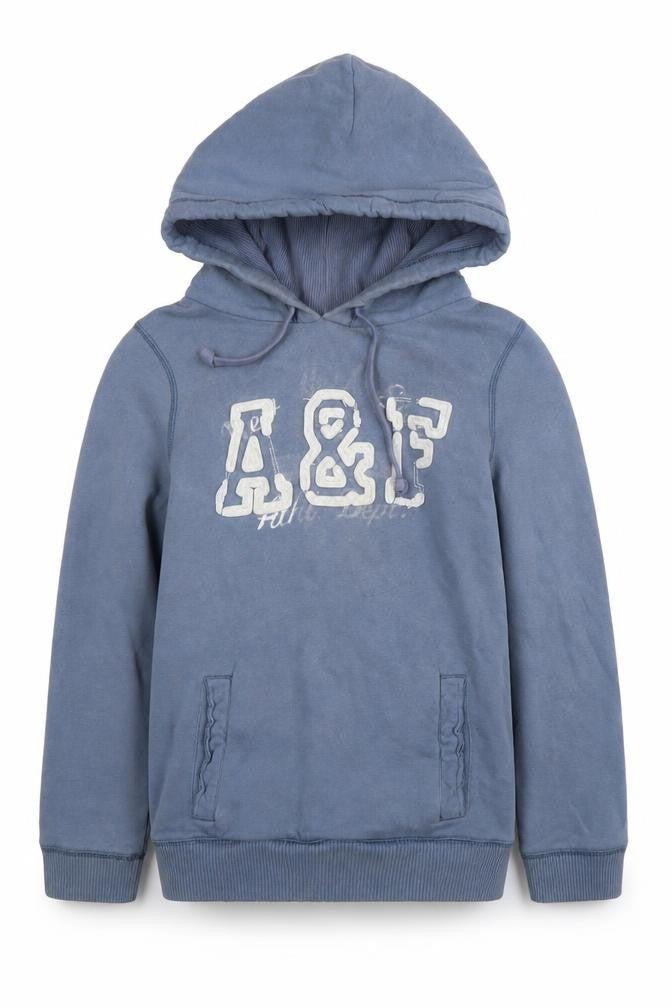 Abercrombie & Fitch Boys Blue Pullover Hoodie Size M