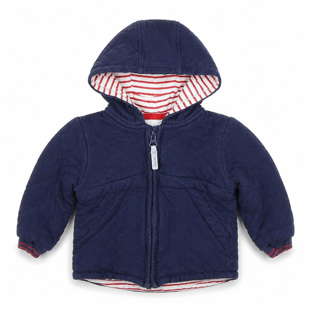 Jasper Conran Blue Puffer Jacket, Unisex, 6-9 Months