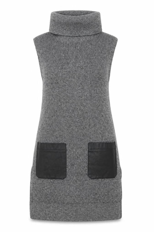 Banana Republic Women's Grey Knit Dress, Size S