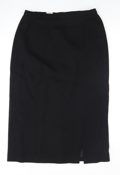 Viyella Women's Black Pencil Skirt Size 10