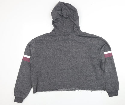 Primark Harry Potter Women's Grey Hoodie, Size 18, Hogwarts Design