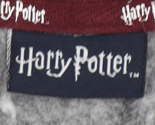Primark Harry Potter Women's Grey Hoodie, Size 18, Hogwarts Design