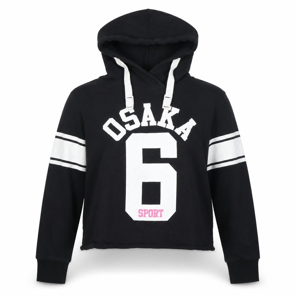 Superdry Women's Black XS Pullover Hoodie with Logo