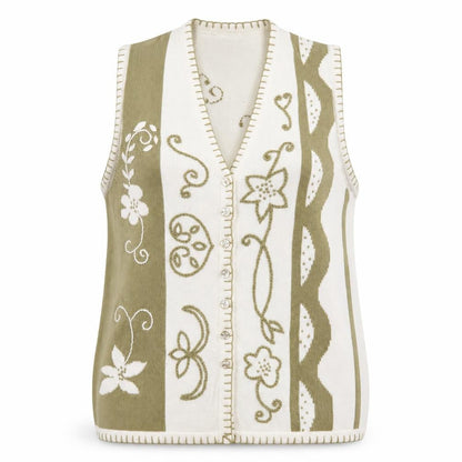 Windsmoor Women's Multicoloured V-Neck Vest - Size S