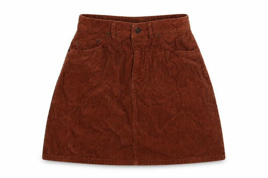 Vero Moda Women's Brown Corduroy Skirt XS