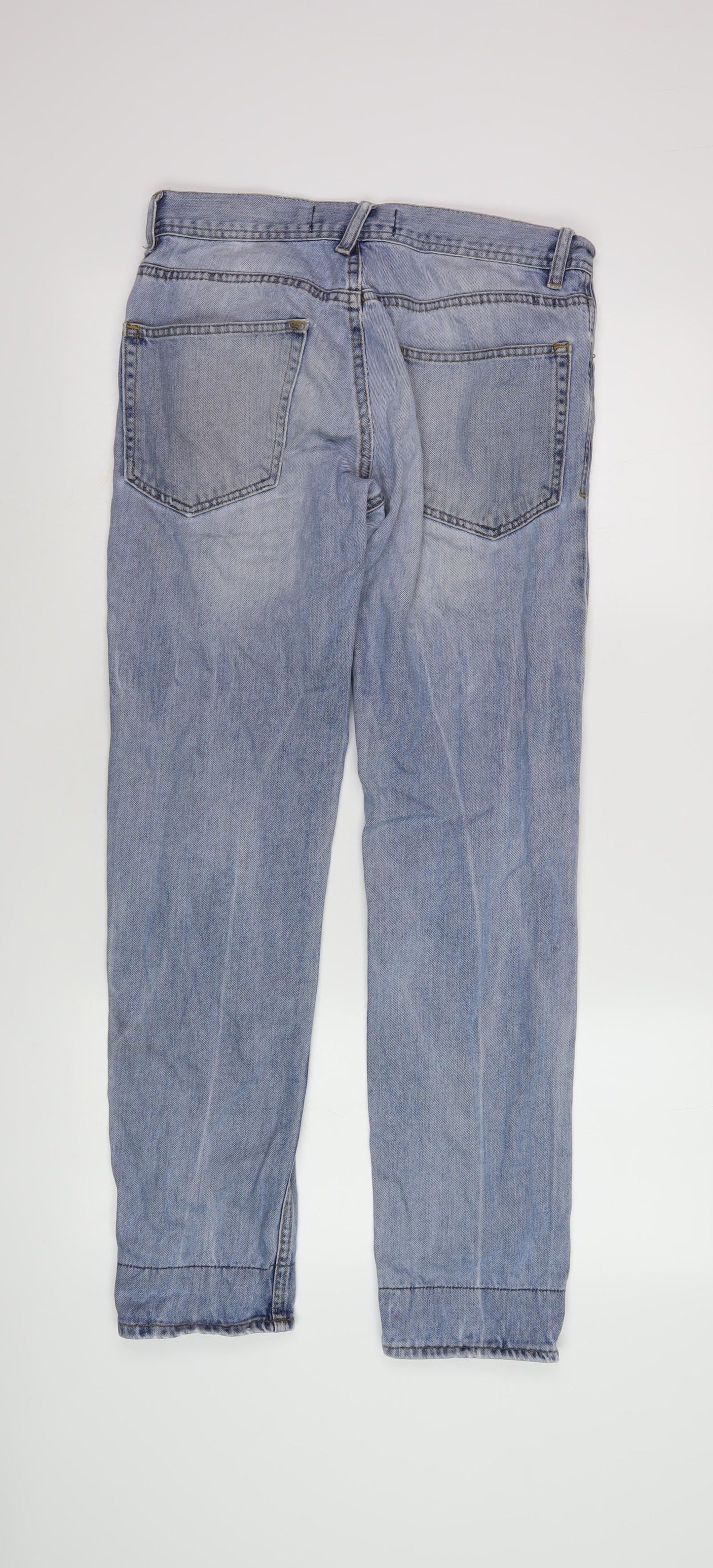 Topman Men's Blue Skinny Jeans Size 32