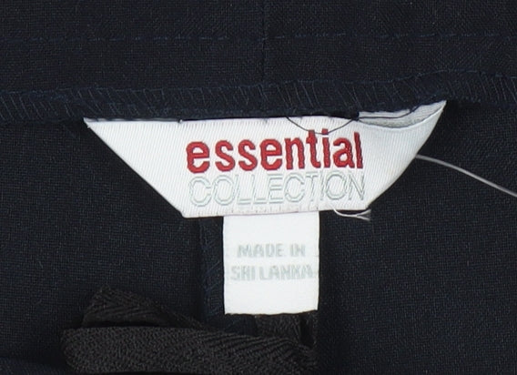 Essential Collection Women's Blue Plus Size Trousers