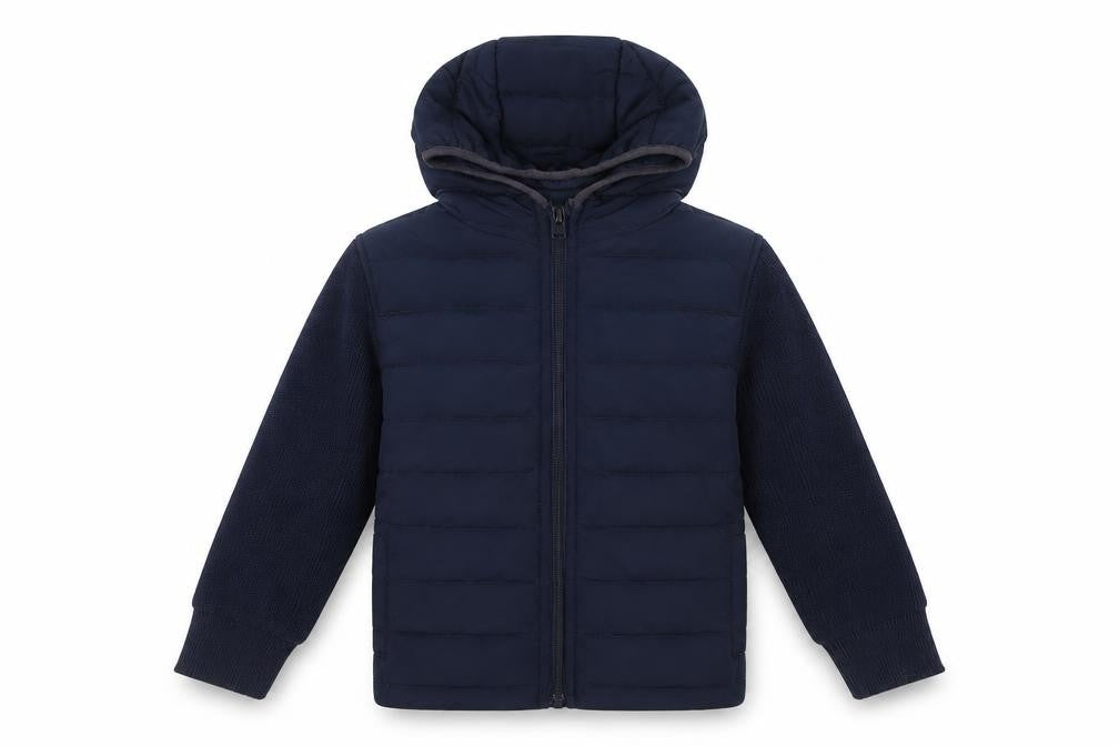 Next Boys Blue Puffer Jacket - 6 Years, Hooded, Casual