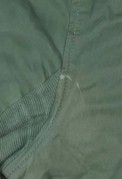 PLCE Men's Green S Basic Jacket with Zipped Pockets