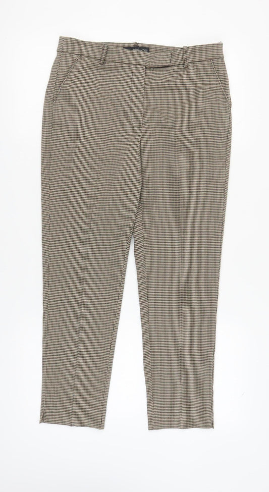 MNG Women’s Multicoloured Houndstooth Trousers