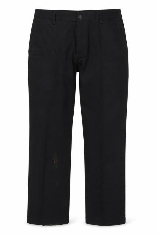 Front view of Adidas Men's Black Activewear Trousers 34X30