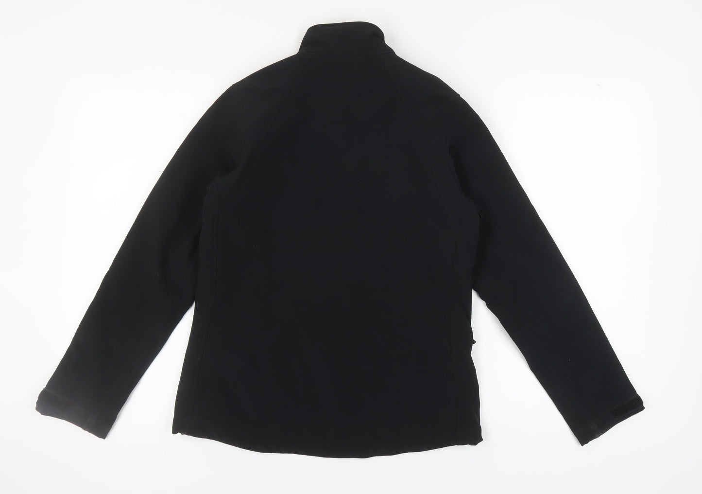 Russell Men's Black Mid-Length Jacket, M, Full Zip
