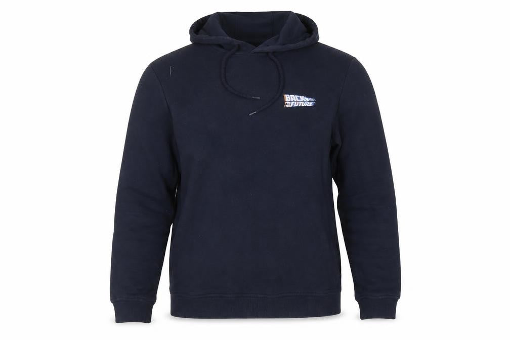 Back to the Future Blue Unisex Hoodie - Size S