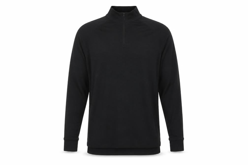 Trespass Men's Black Long Sleeve High Neck T-Shirt L
