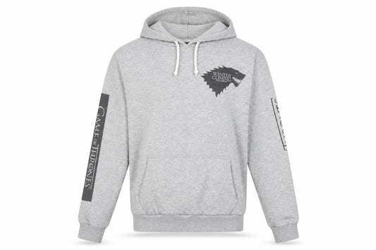 Game of Thrones Grey Pullover Hoodie S Unisex
