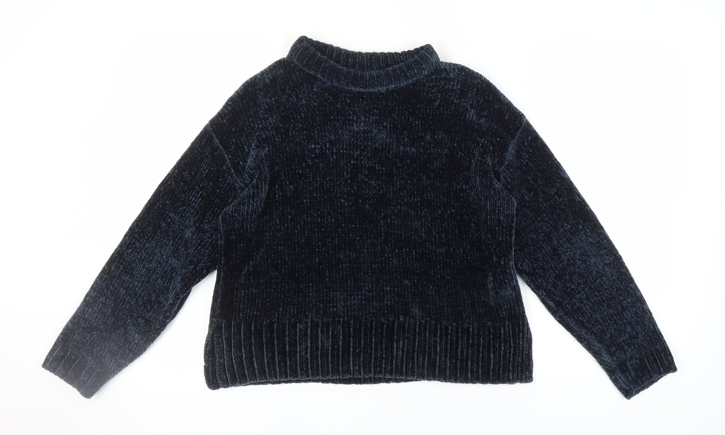 Marks and Spencer Women's Blue Pullover Jumper - M