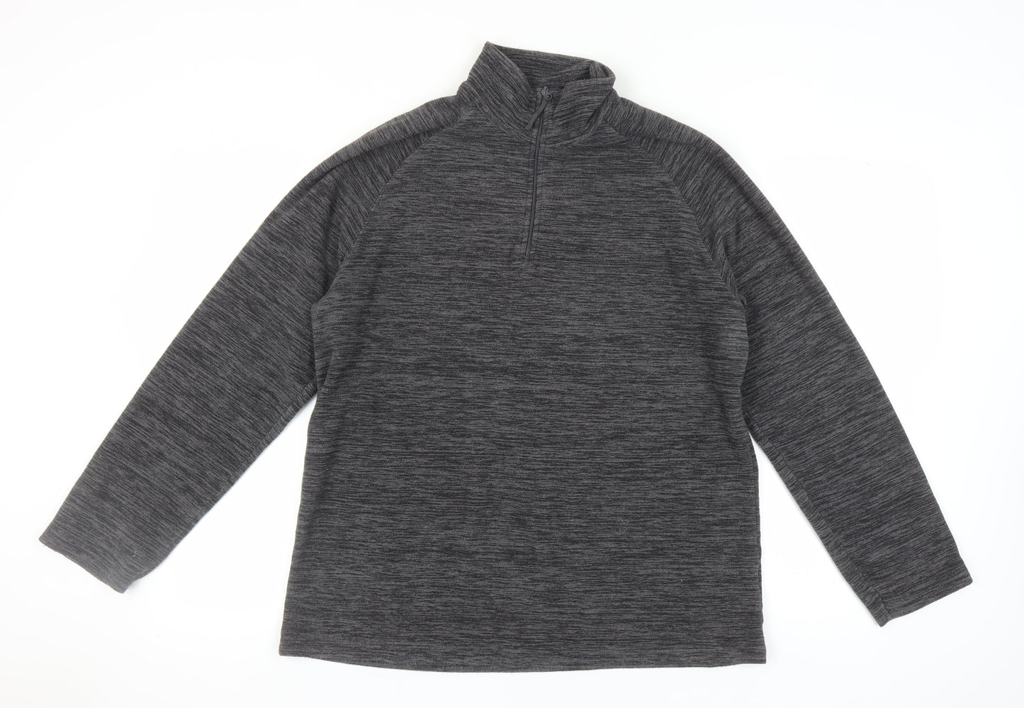 Mountain Warehouse Men's Grey 1/2 Zip Sweatshirt L