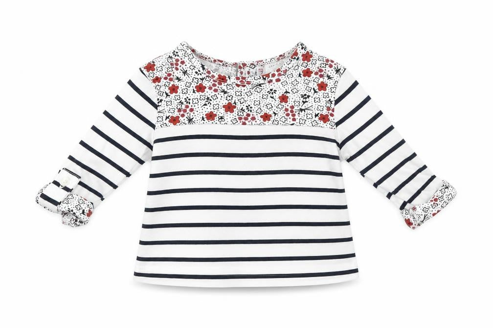 Jasper Conran Unisex Baby T-Shirt 3-6 Months Multicoloured Stripes