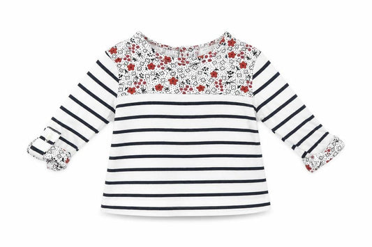 Jasper Conran Unisex Baby T-Shirt 3-6 Months Multicoloured Stripes
