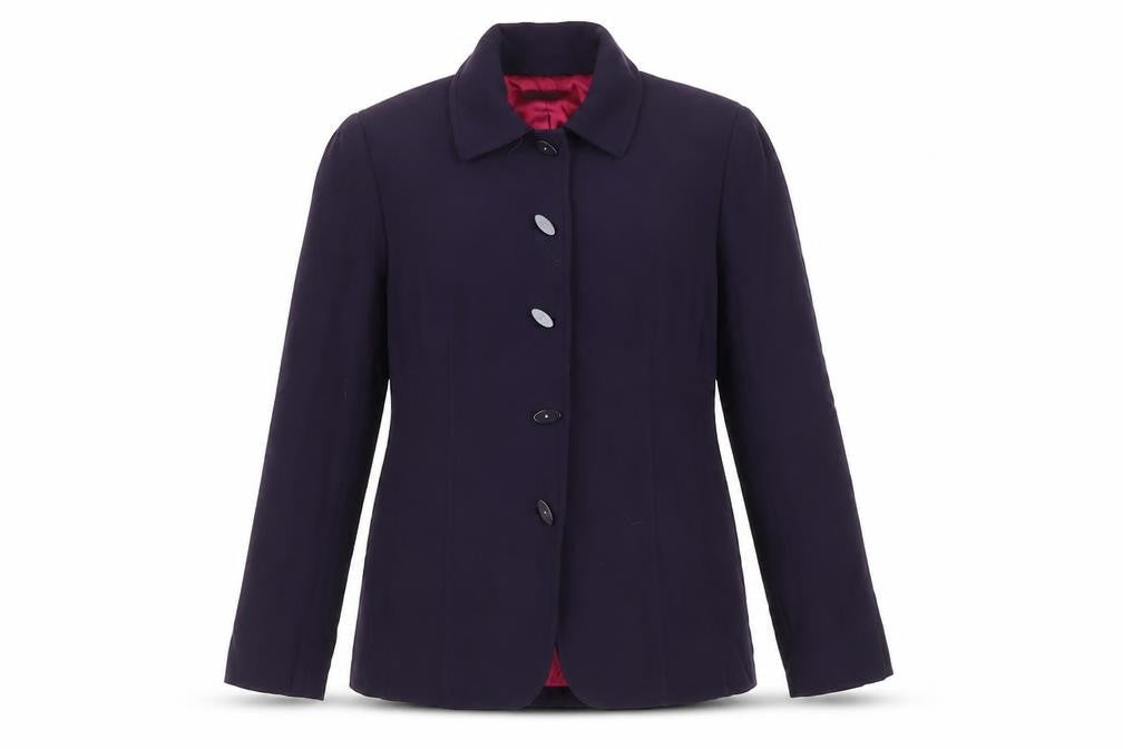 Jacques Vert Women's Purple Blazer Size 10