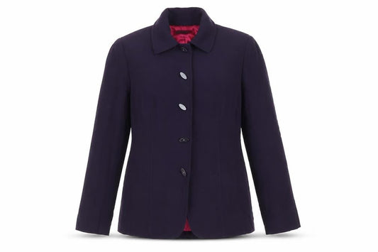 Jacques Vert Women's Purple Blazer Size 10