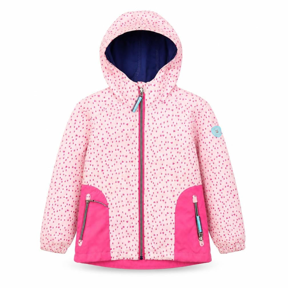 Killtec Girls Pink Spotted Jacket, 9 Years, Breathable & Stylish