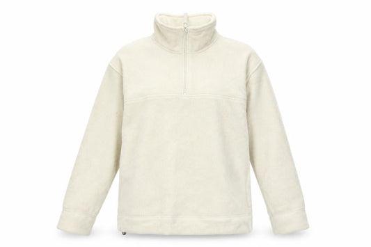 Active Women's Beige Fleece Pullover Sweatshirt Size 10
