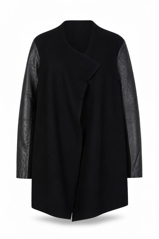 Ted Baker Women Black Jumper Medium Leather Accents