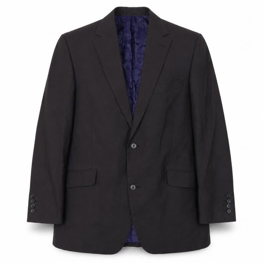 Daniel Hechter Men's Black Blazer 42 Regular Business Formal