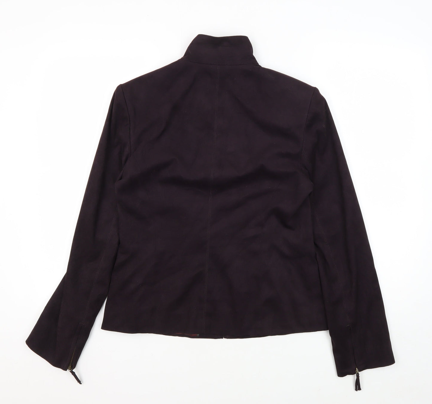 Next Women's Purple Full Zip Casual Jacket Size 12