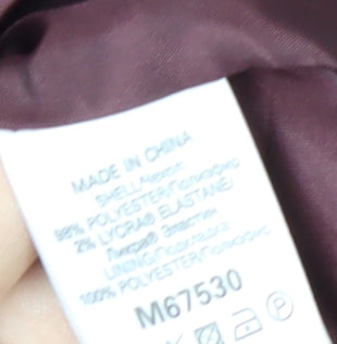 Next Women's Purple Full Zip Casual Jacket Size 12
