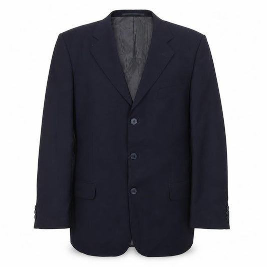 Brook Taverner Men's Blue 40 Regular Fit Blazer